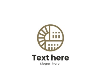 Projekt graficzny logo dla firmy online Budynek